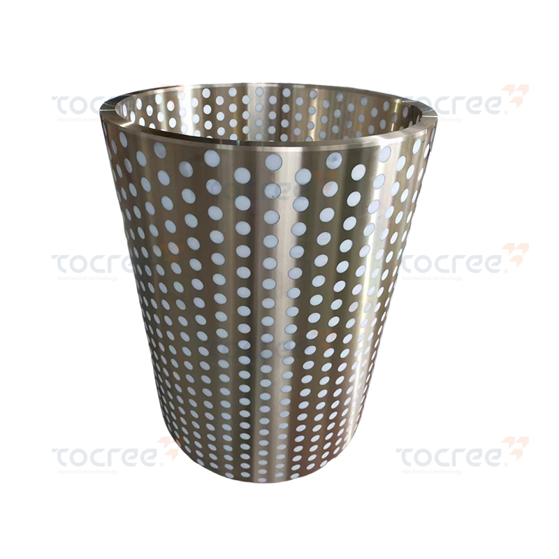 PTFE 내장 자체 윤활 황동 부싱